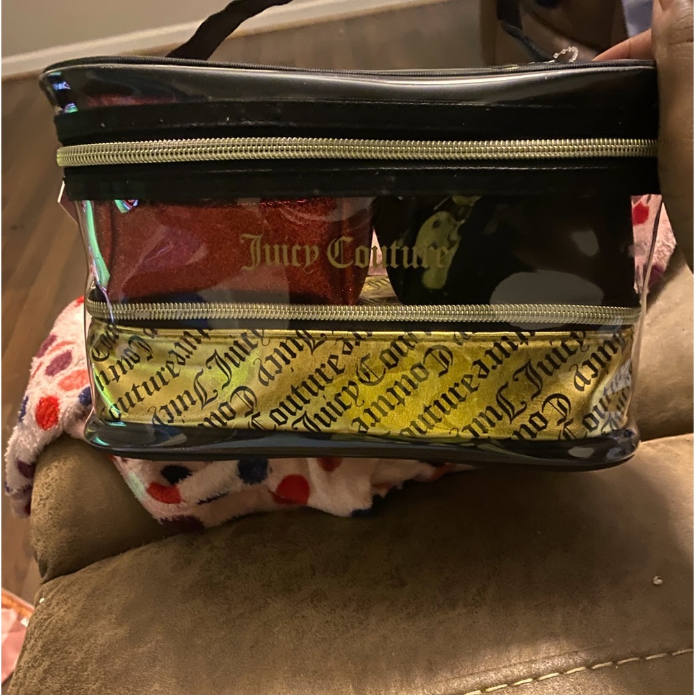Juicy Couture travel cosmetic cases